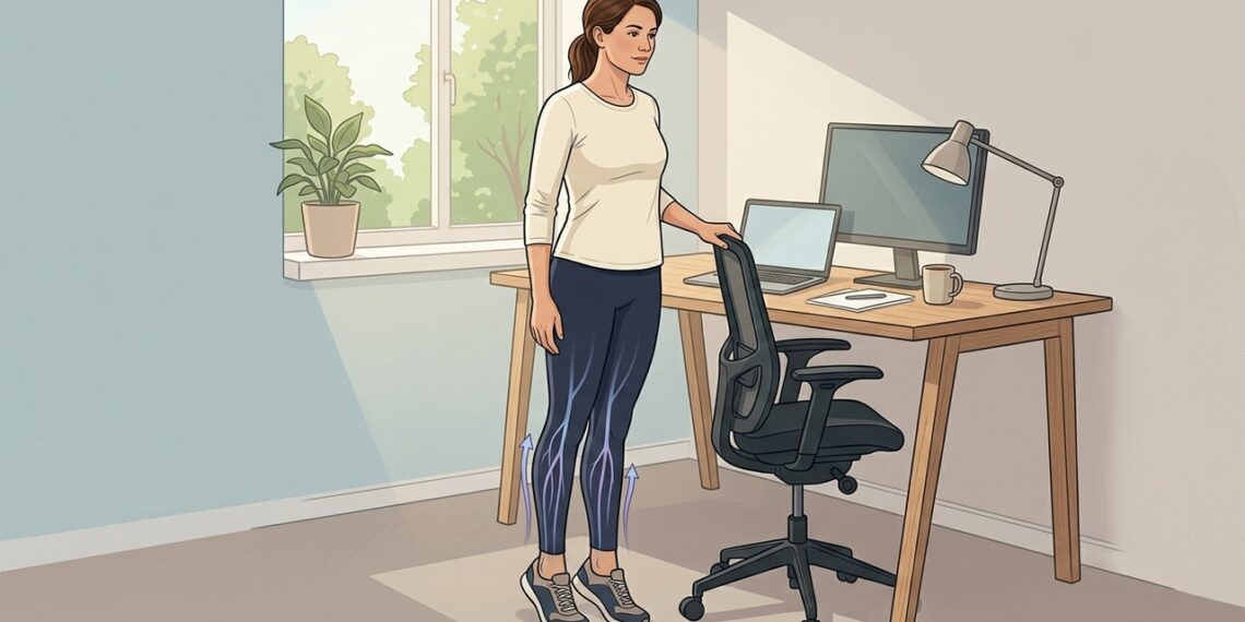 Una manera simple de prevenir el cansancio en las piernas al final del día