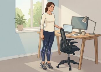 Una manera simple de prevenir el cansancio en las piernas al final del día