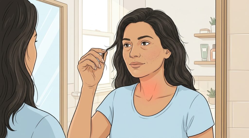 Problemas de tiroides: qué síntomas pueden aparecer en la piel y el cabello y por qué