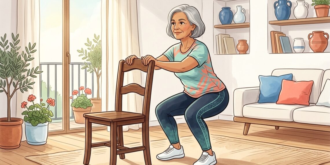 Los mejores ejercicios para fortalecer las piernas después de los 60