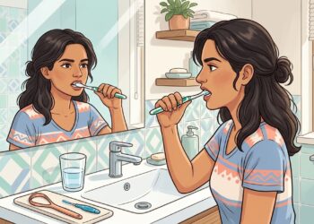 Tres pilares complementan el cepillado: agua, limpieza lingual e higiene interdental diaria