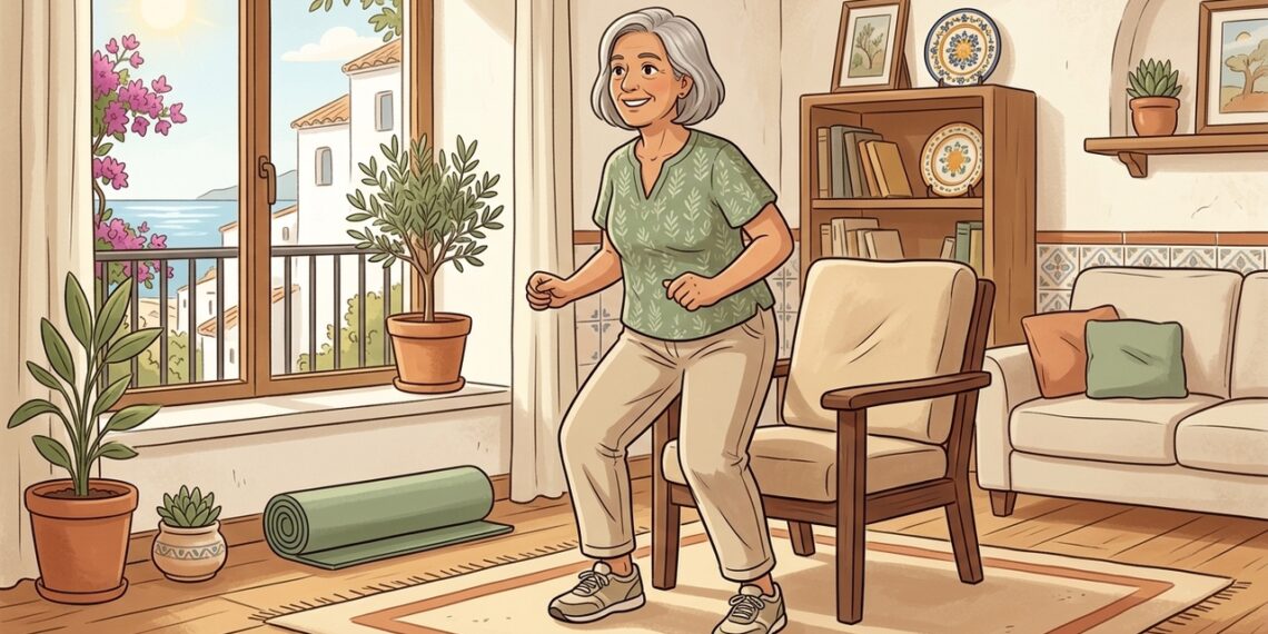 5 ejercicios para fortalecer las rodillas en casa