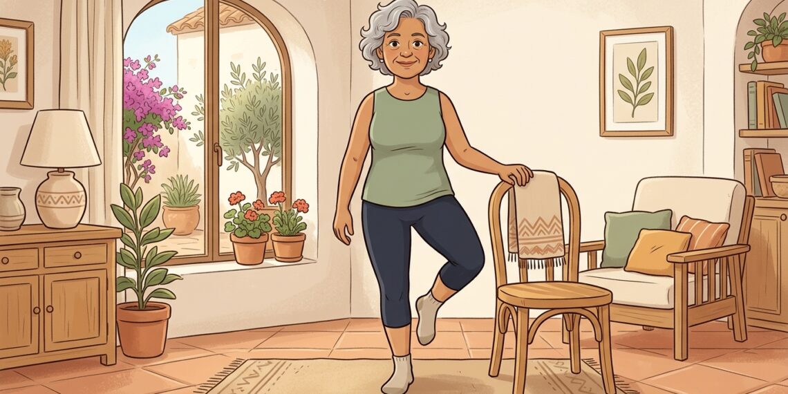 El ejercicio más sencillo para mejorar el equilibr