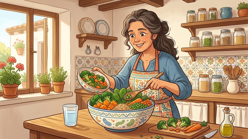 Cinco vegetales ricos en fibra ayudan a mejorar la saciedad, el tránsito y la microbiota