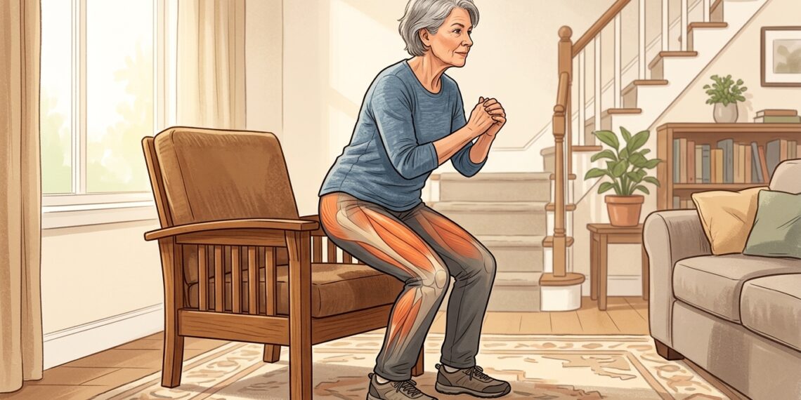 Por qué la fuerza de las piernas es una señal importante de movilidad y autonomía con la edad