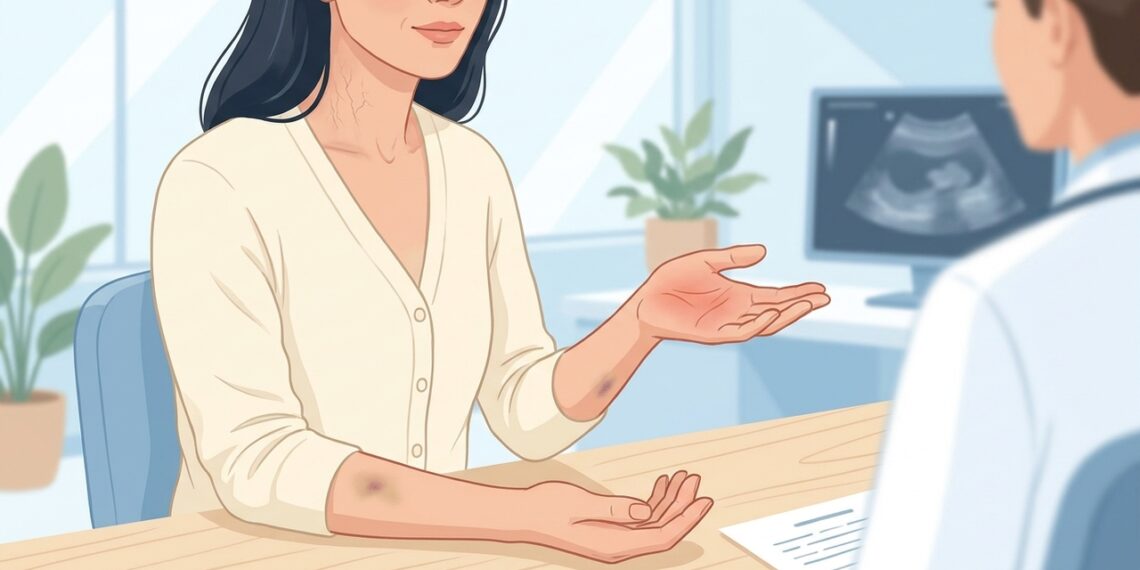 Síntomas hepáticos en la piel: 5 señales que pueden indicar problemas en el hígado
