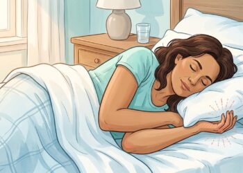 La postura al dormir que puede causar hormigueo