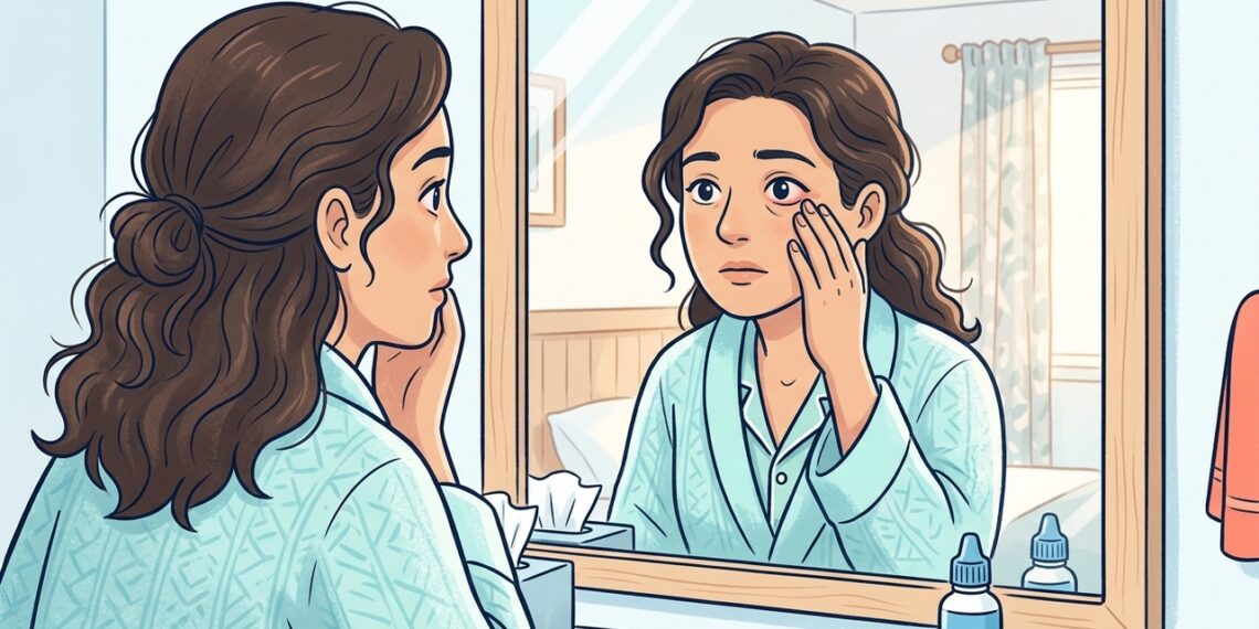 Ojos rojos pueden ser alergia o conjuntivitis