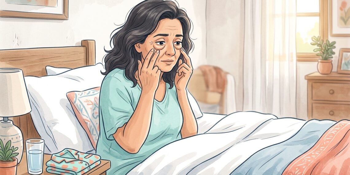 Ojos hinchados al despertar y su posible relación renal