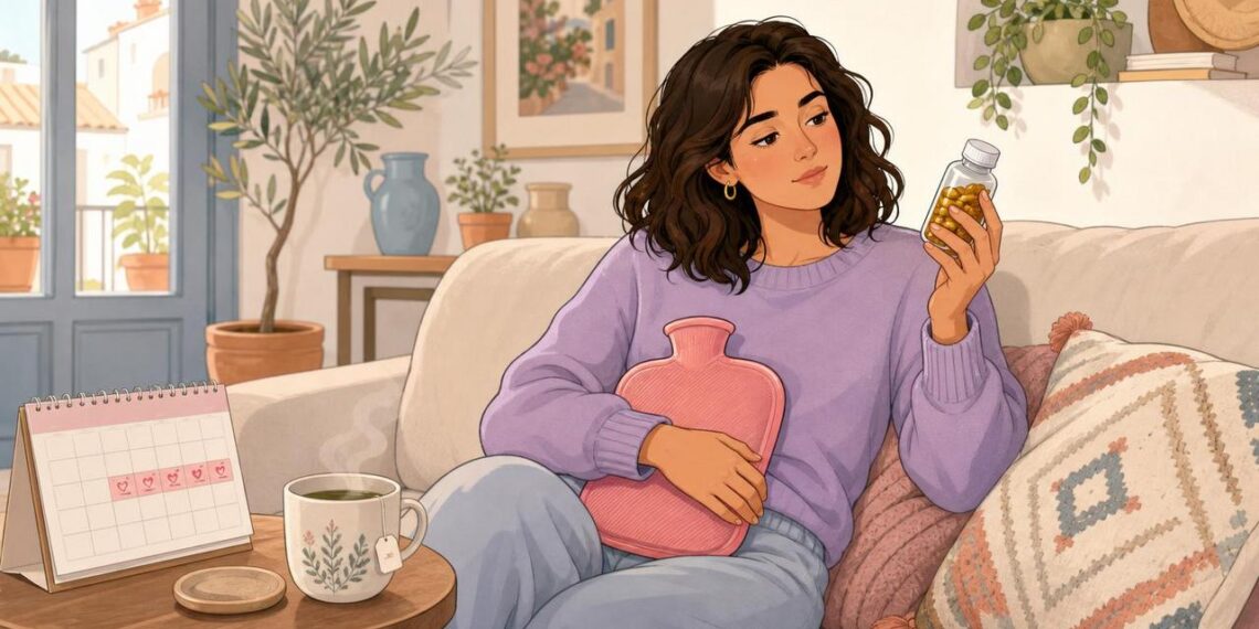 Aceite de onagra y síndrome premenstrual: lo que dice la evidencia sobre este suplemento y las molestias del ciclo