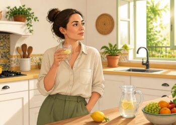 Agua con limón en ayunas: qué hace realmente en el hígado y qué no, según la evidencia