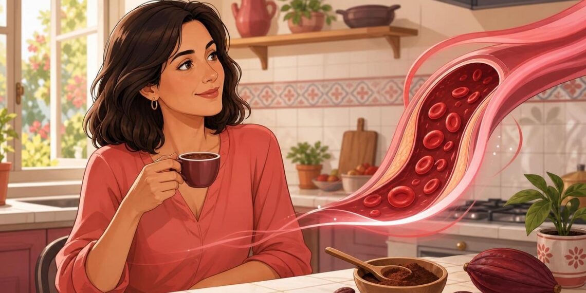Cacao puro y circulación: lo que investigan los estudios sobre los flavonoles y la salud de las arterias