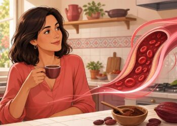 Cacao puro y circulación: lo que investigan los estudios sobre los flavonoles y la salud de las arterias