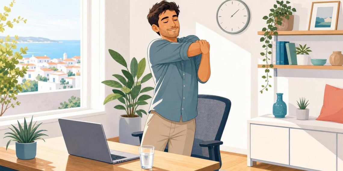 Cada cuánto tiempo conviene levantarse si se pasa el día sentado, según los estudios