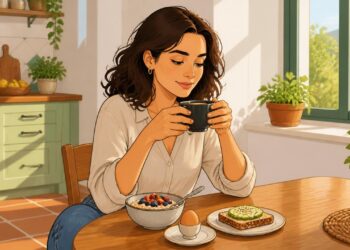 El café sin azúcar encaja mejor en un desayuno con glucosa más estable.