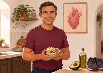 Hábitos diarios como fibra, aceite de oliva y ejercicio ayudan a bajar el LDL.