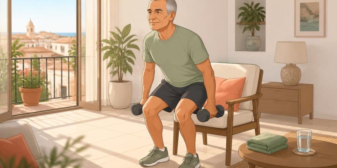 Cuántas veces por semana conviene entrenar la fuerza después de los 60 para frenar la pérdida de masa muscular