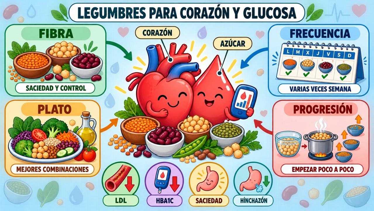 Fibra, frecuencia, buen plato y progresión para aprovechar mejor las legumbres.