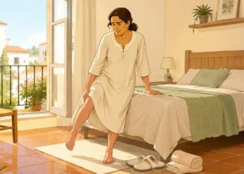 El dolor de talón matutino suele relacionarse con fascitis plantar y rigidez.
