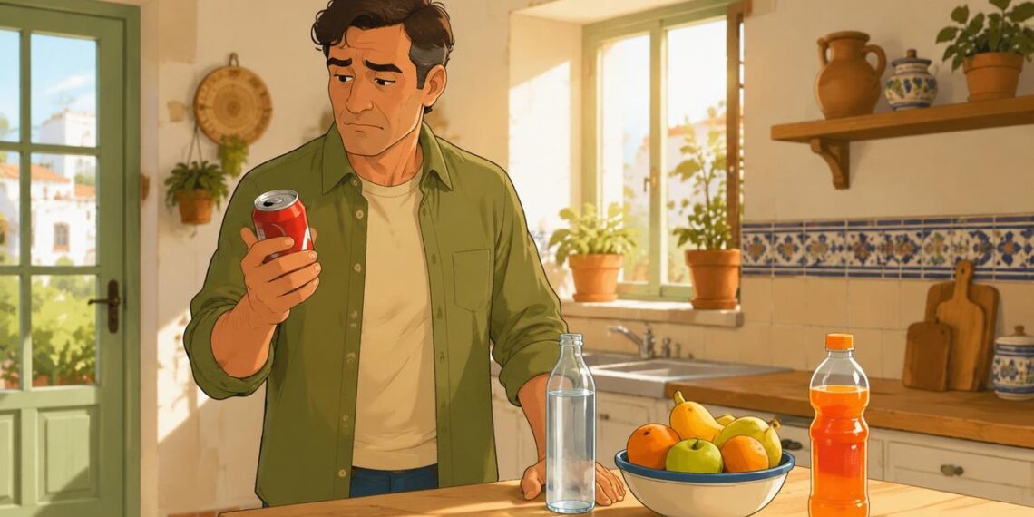 Las bebidas azucaradas y la fructosa también elevan el ácido úrico.