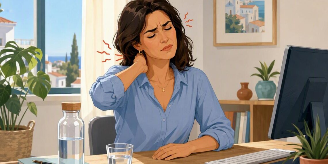 El dolor de cabeza frecuente no siempre se debe al estrés, sino, en muchos casos, a la deshidratación o a la tensión cervical
