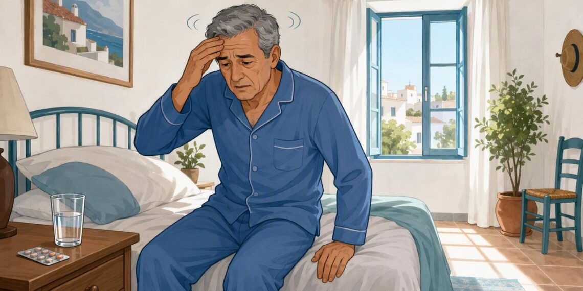 El mareo al levantarse de la cama no se debe solo a la tensión baja, sino, en muchos casos, a la deshidratación o a los medicamentos para la hipertensión