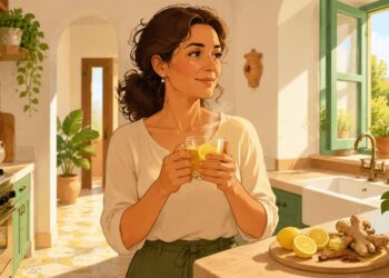 La infusión de jengibre con limón puede aliviar pesadez y náuseas leves.
