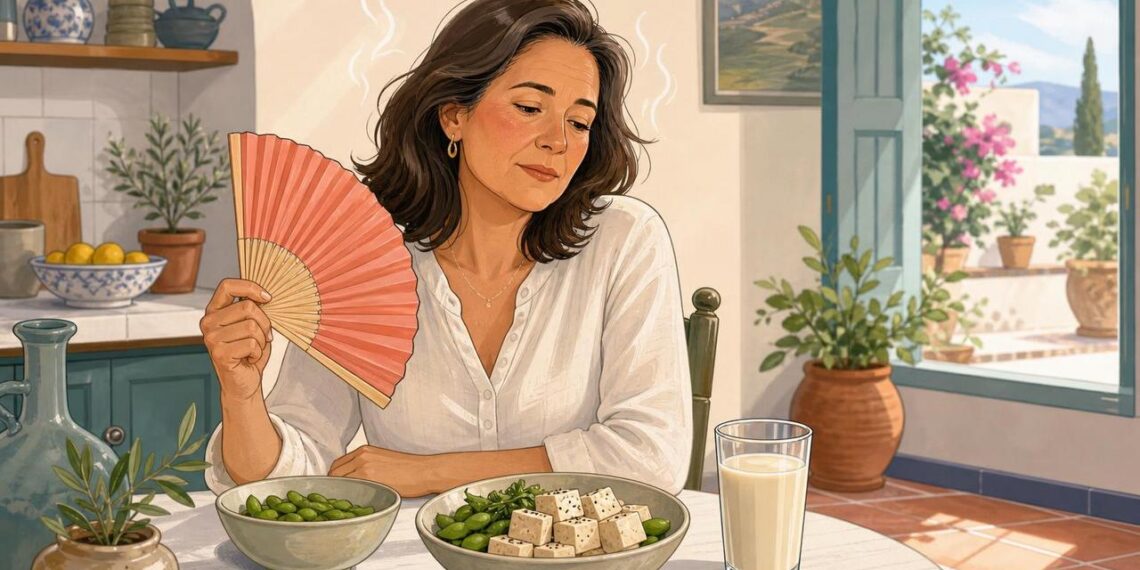 Isoflavonas de soja y menopausia: lo que investigan los estudios sobre este alimento y los sofocos