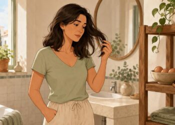 La caída del cabello también puede relacionarse con falta de hierro y proteínas.
