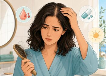 La caída del cabello no se debe solo al estrés, sino, en muchos casos, al déficit de hierro, zinc y vitamina D