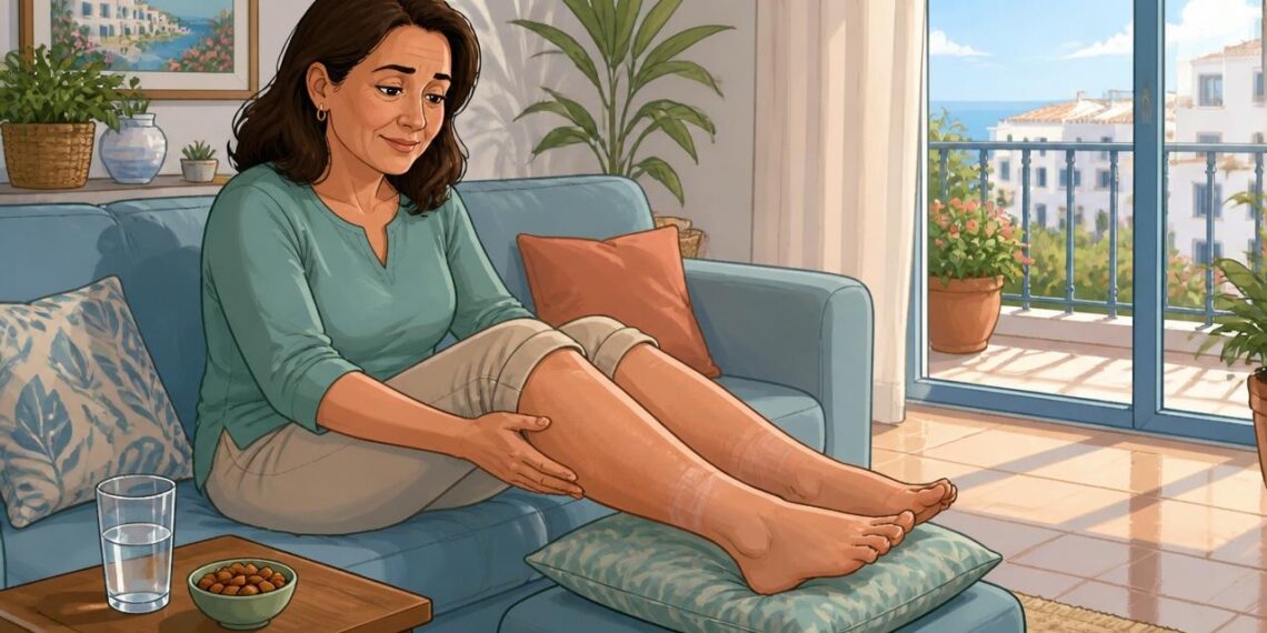 La mala circulación en las piernas no se debe solo al sedentarismo, sino, en muchos casos, al déficit de magnesio y a la retención de líquidos