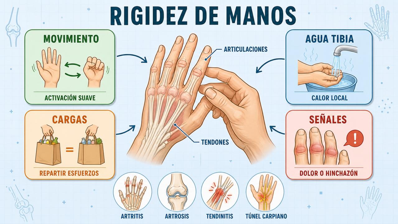 Movimiento, calor, reparto de cargas y señales clave para entender la rigidez.