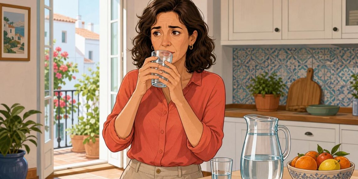 La sed persistente y la boca seca pueden alertar de hiperglucemia.