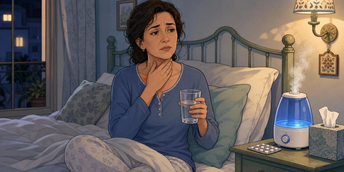 La sequedad en la boca por la noche no siempre se debe a la falta de agua, sino a la respiración bucal o a ciertos medicamentos