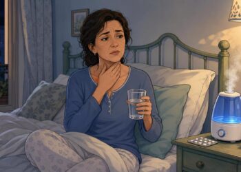 La sequedad en la boca por la noche no siempre se debe a la falta de agua, sino a la respiración bucal o a ciertos medicamentos
