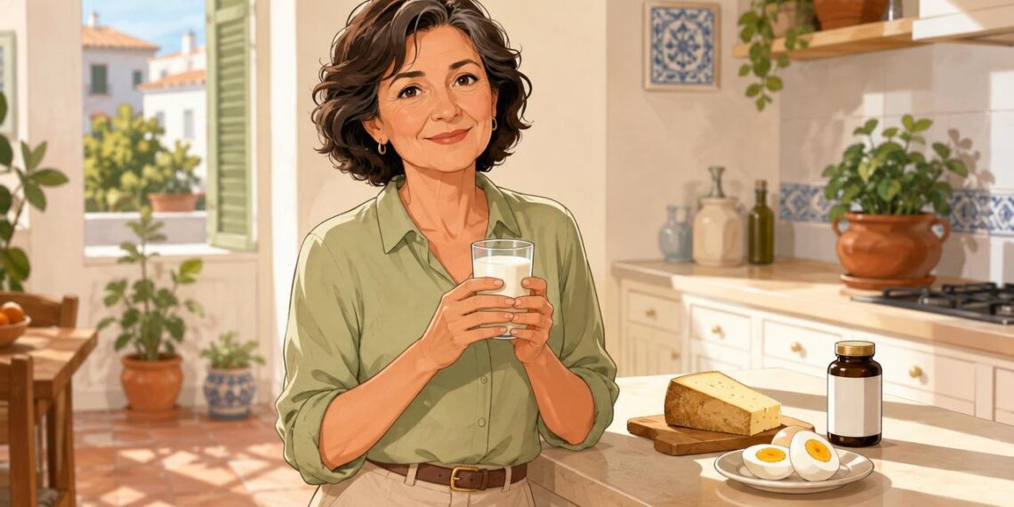 La vitamina K2 cobra importancia ósea cuando aumenta la fragilidad después de los 50.