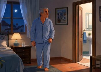 La nicturia nocturna suele relacionarse con vejiga, sueño y envejecimiento.