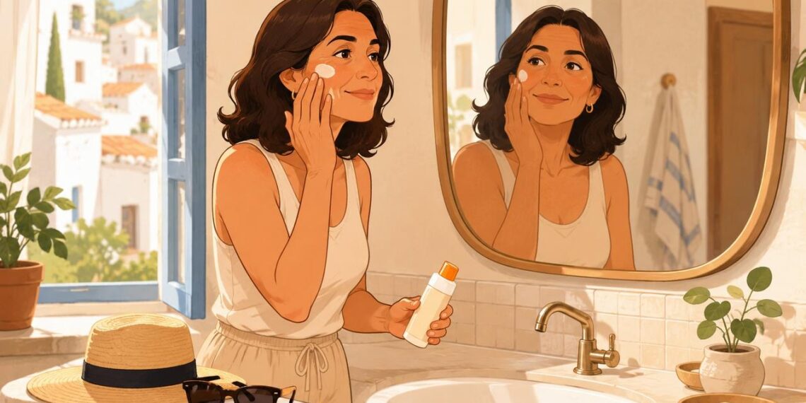 La fotoprotección diaria ayuda a prevenir manchas en cara y manos.
