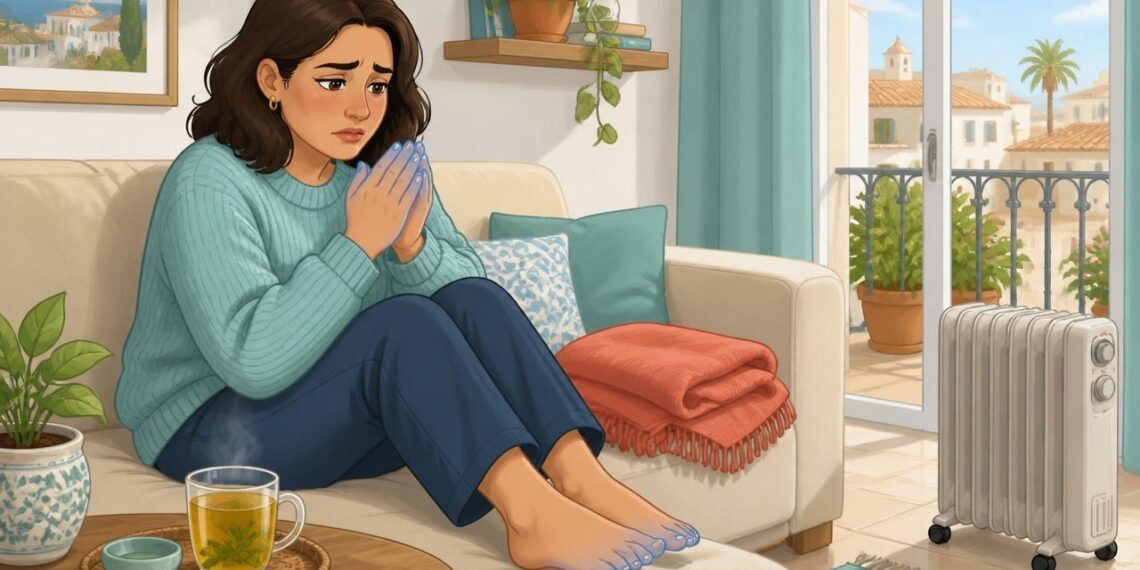 Las manos y los pies siempre fríos no se deben solo al invierno, sino, en muchos casos, a la anemia, al hipotiroidismo o a una mala circulación