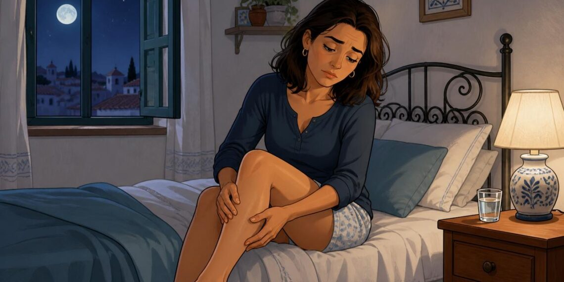 Las piernas inquietas nocturnas pueden alterar el sueño y empeorar el cansancio.
