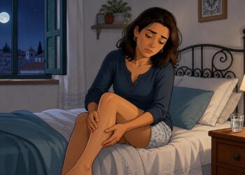 Las piernas inquietas nocturnas pueden alterar el sueño y empeorar el cansancio.
