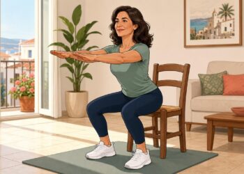 Los 3 ejercicios para fortalecer las piernas y la espalda después de los 45 años en pocos minutos