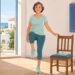 Ejercicios de equilibrio en casa para ganar estabilidad y prevenir caídas después de los 60.