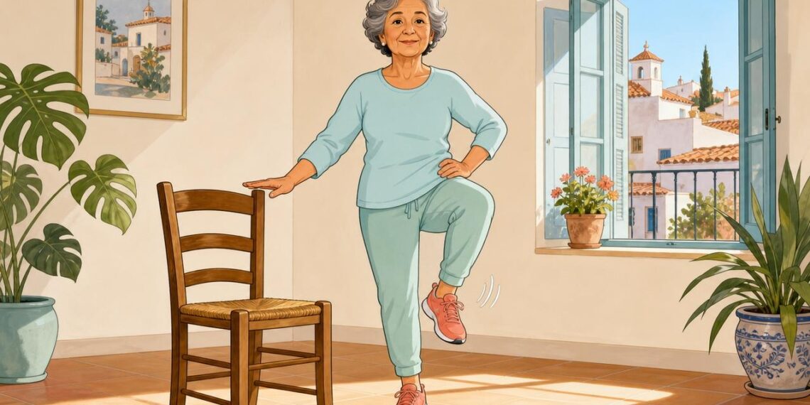 Los 3 ejercicios para mejorar el equilibrio y prevenir caídas después de los 60