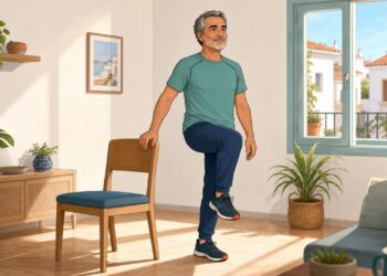 Los 3 ejercicios para mejorar el equilibrio y prevenir caídas después de los 50 años en pocos minutos al día