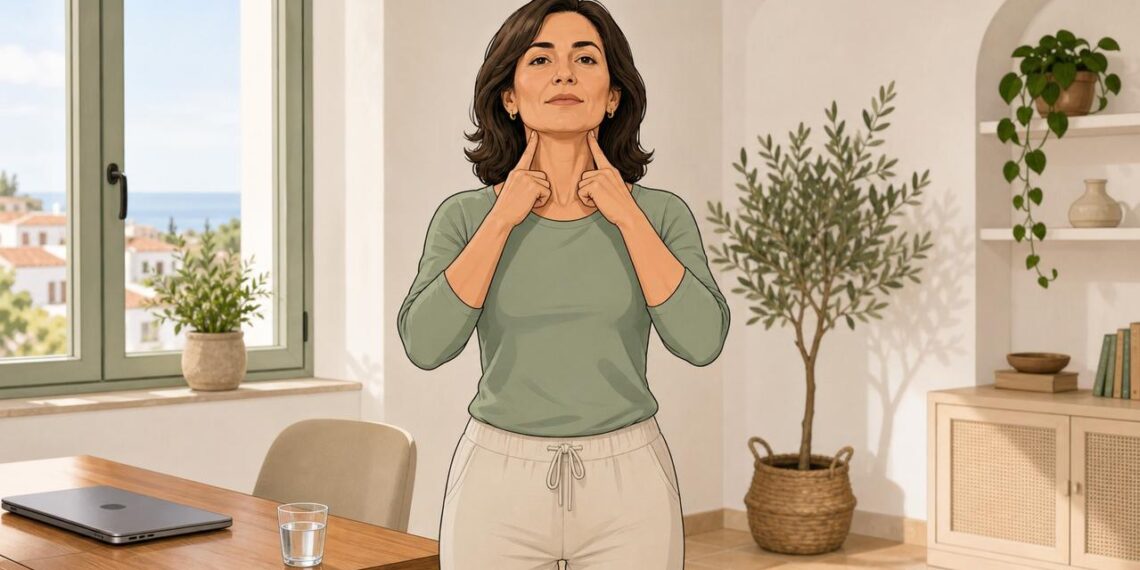 Ejercicios suaves y postura correcta pueden aliviar el dolor cervical después de los 45.
