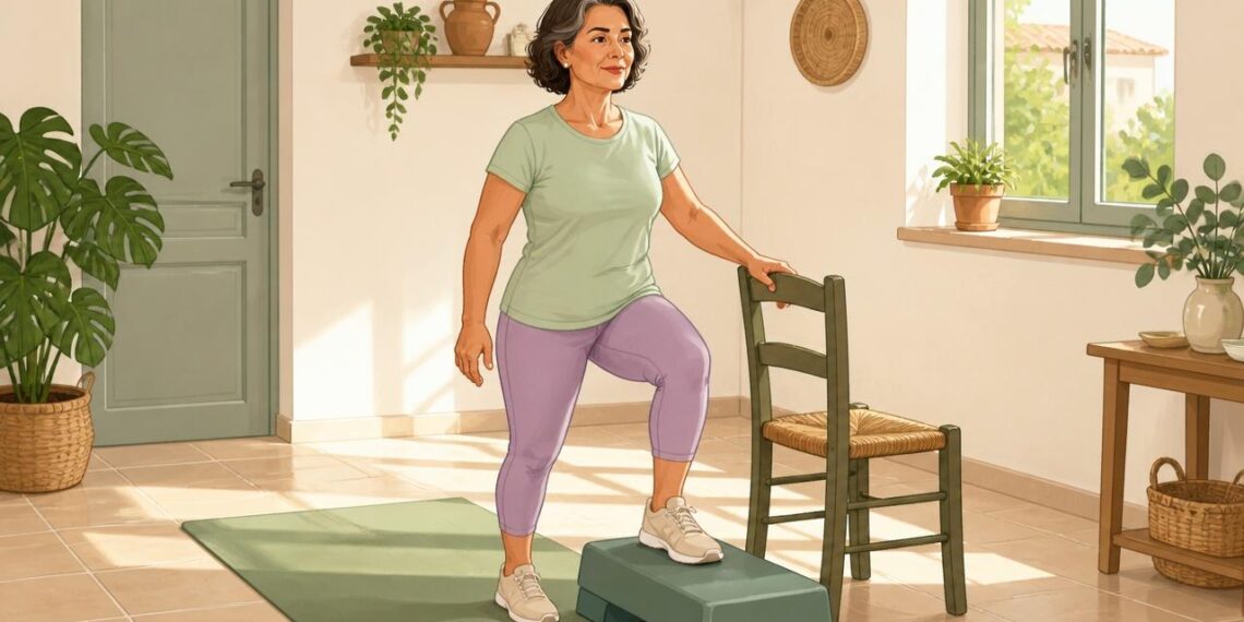 Los 4 ejercicios para fortalecer las rodillas y las caderas después de los 50 años