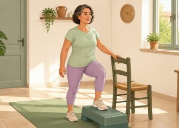 Los 4 ejercicios para fortalecer las rodillas y las caderas después de los 50 años