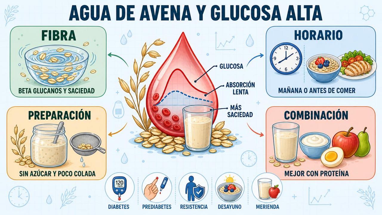 Fibra, horario, preparación y combinación: claves del agua de avena.