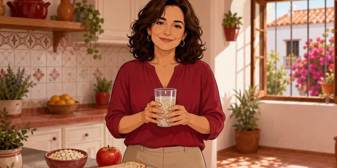 Los beneficios del agua de avena para personas con colesterol alto y el mejor horario para consumirla